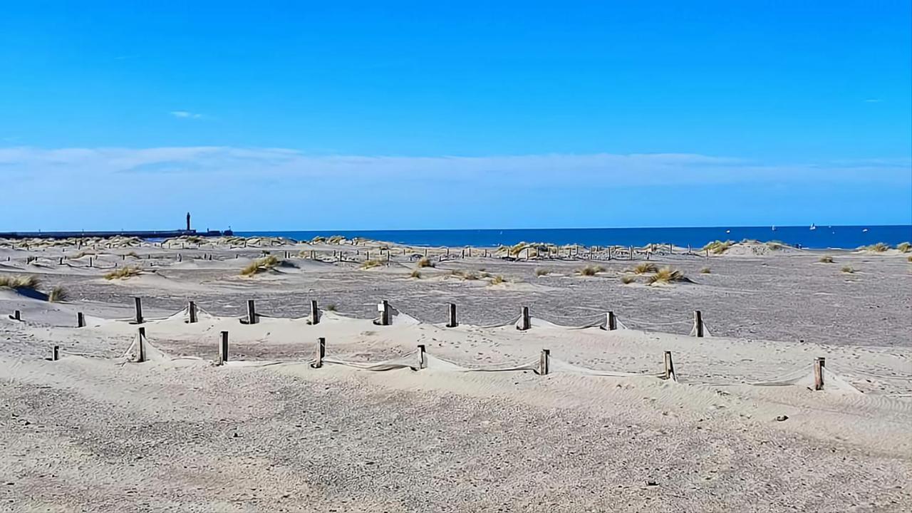 Studio Malouin - Sur La Digue De Malo Les Bains Avec Vue Sur Mer Exterior photo